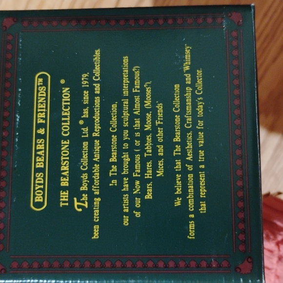 1993 THE BOYDS COLLECTION...TAKE THIS JOB RESIN BEAR FIGURINE. - Picture 12 of 12